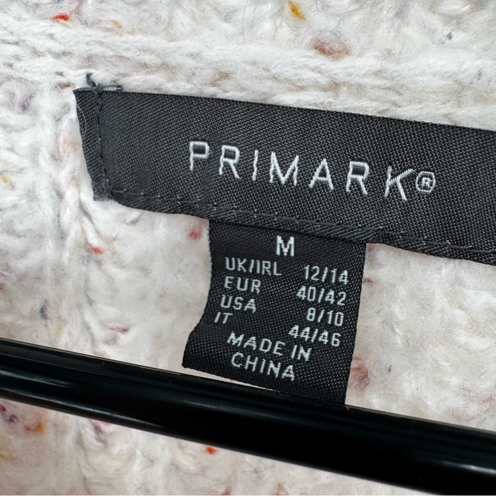 Primark Speckled wool blend cottagecore Knit Sweater - Cream and Pink - Picture 3 of 6
